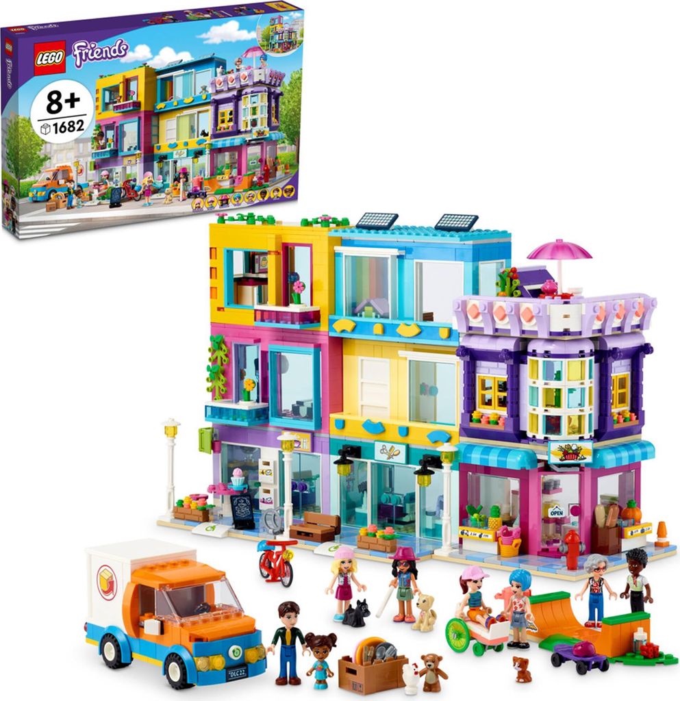 LEGO Friends 41704 Construire sur la rue principale Image du produit 