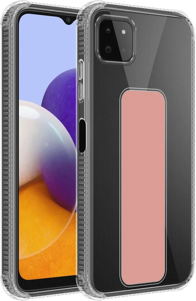 Cover Samsung A22 5G Rosa Cadorabo - Protezione TPU Silicone e Stand