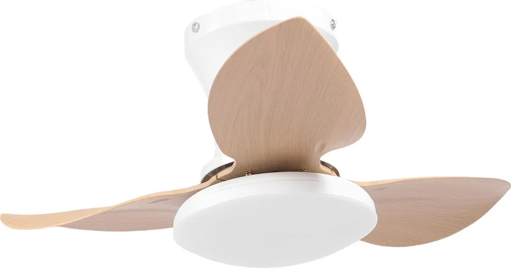 Ventilateur de plafond silencieux 25 pouces moteur DC avec télécommande