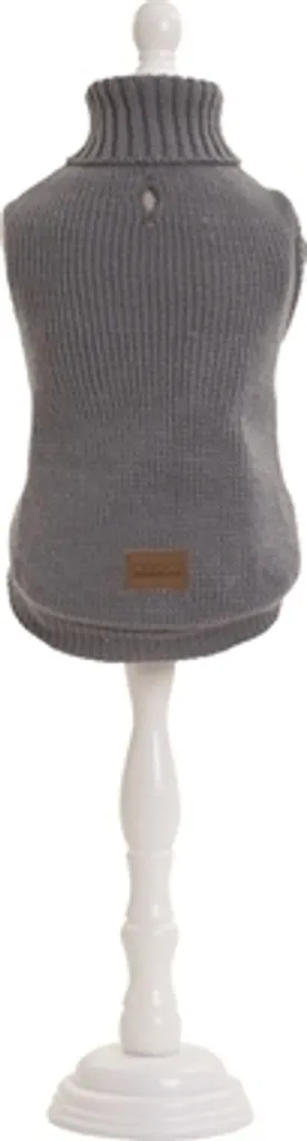 Maglione Cane Croci Grigio Mosaico | Fashion Dog Wear Autunno 2026