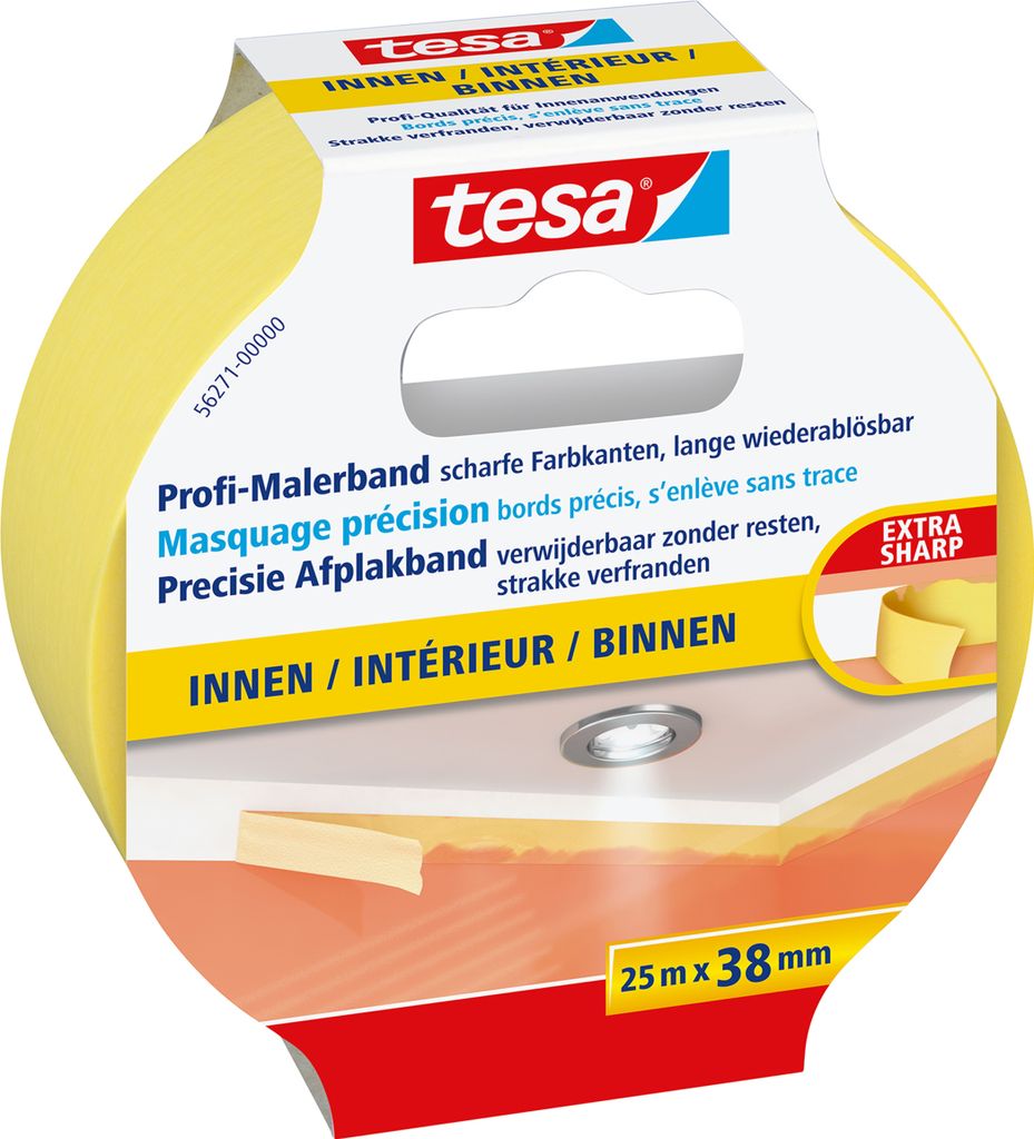 TESA 56271 - Nastro adesivo per pittori - per interni - Immagine del prodotto 