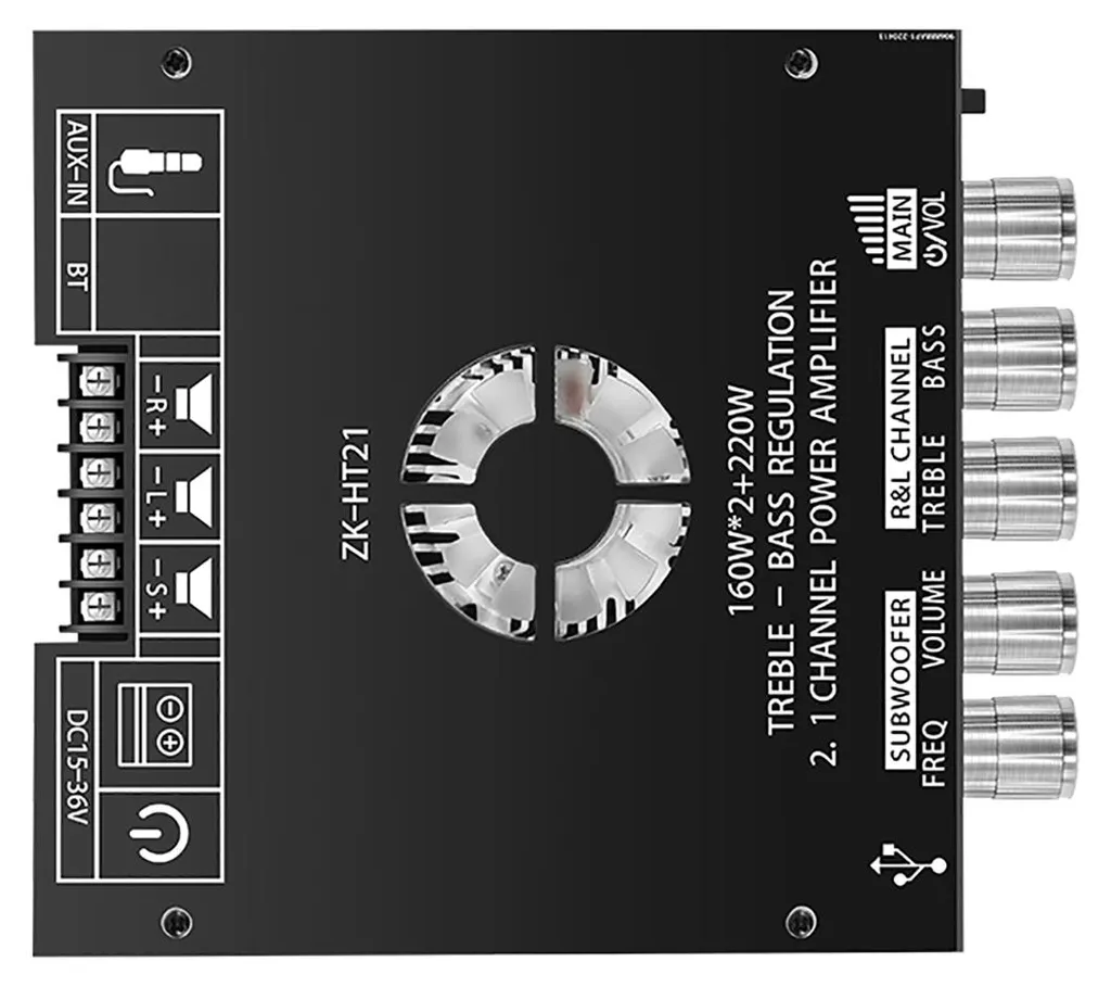 Module Ampli Bluetooth 2.1 pour Enceintes Maison et Projets DIY
