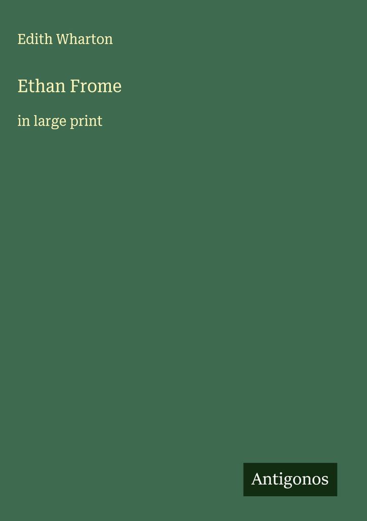 Ethan Frome
