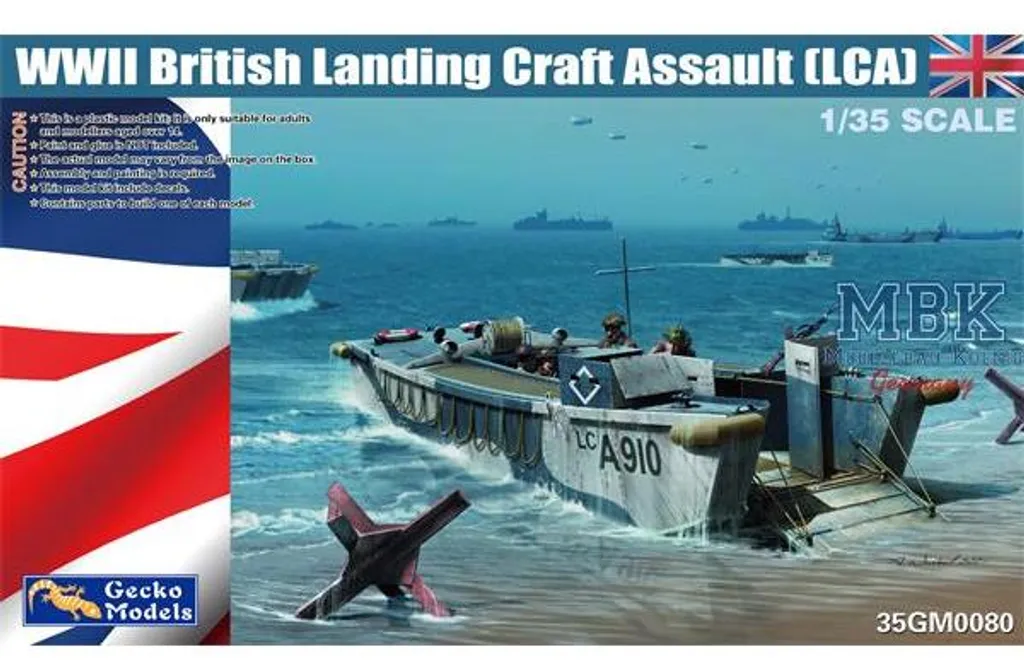 Construisez votre Diorama du Débarquement avec la Péniche LCA 1/35 WWII
