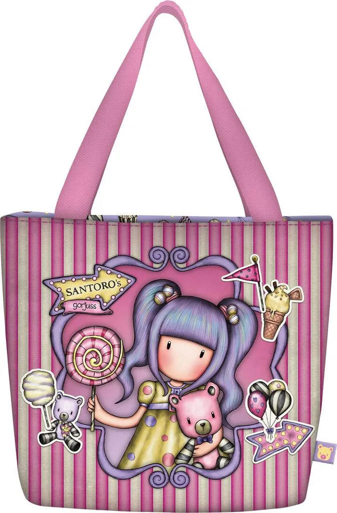 Borsa Termica Gorjuss Primo Premio Lila 24x29x10 cm - Porta Snack