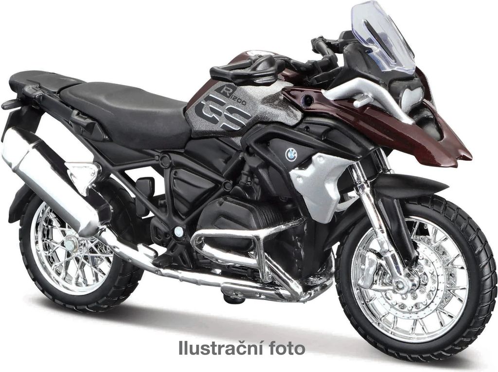 Maisto - Moto, BMW R 1200 GS 2017, assortito, 1:18 Immagine del prodotto 