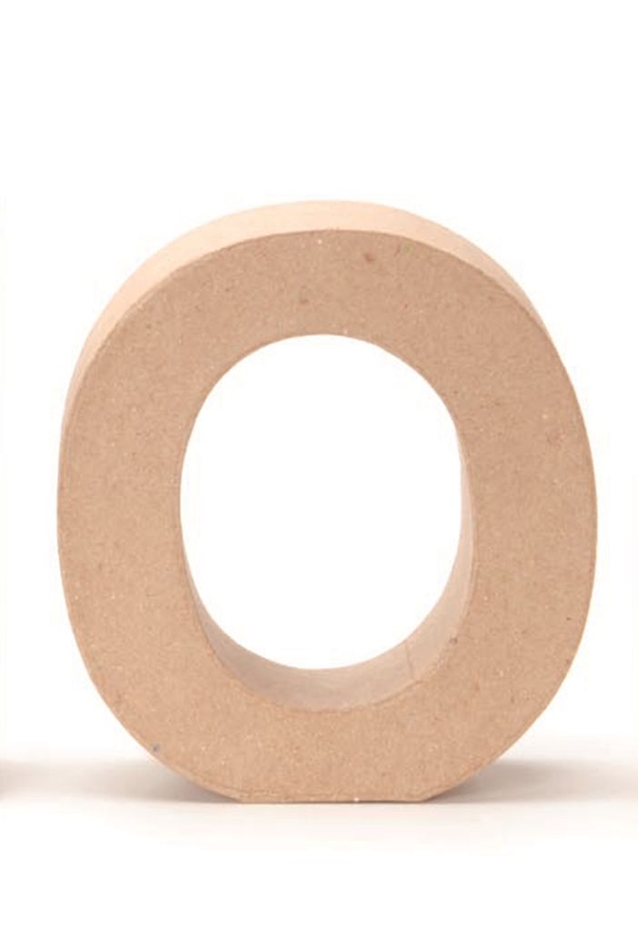 Glorex Papp-Buchstabe O 17,5 x 5,5 cm Produktbild 