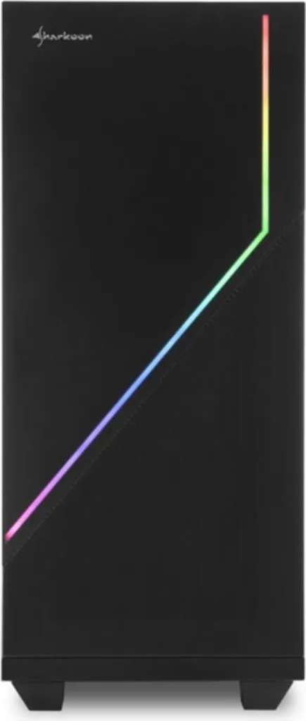 Boîtier PC pour Configuration Gaming ATX Sharkoon FLOW RGB Noir