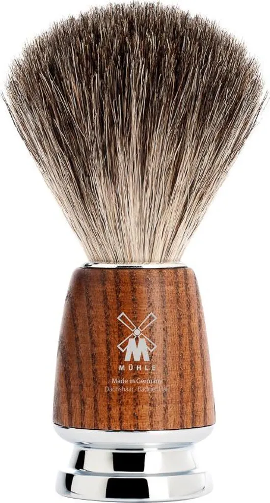 Pennello Barba MÜHLE Rytmo Legno Frassino e Tasso Naturale