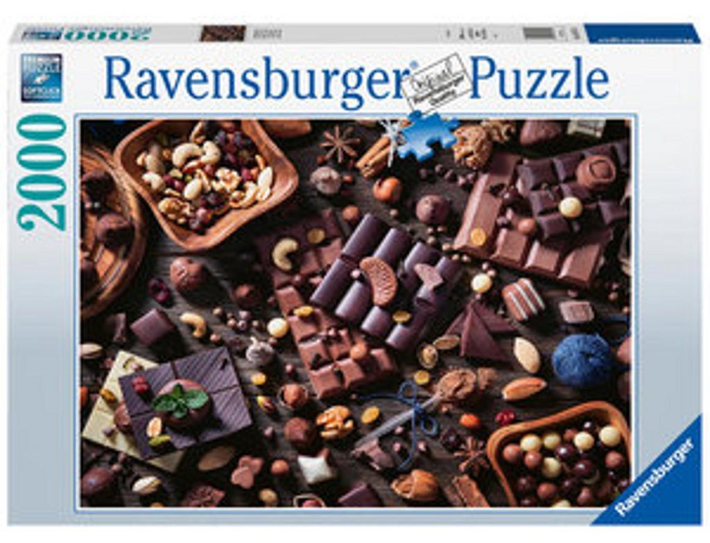 Puzzle - Čokoláda a karamel 2000 dílků Obrázek produktu 