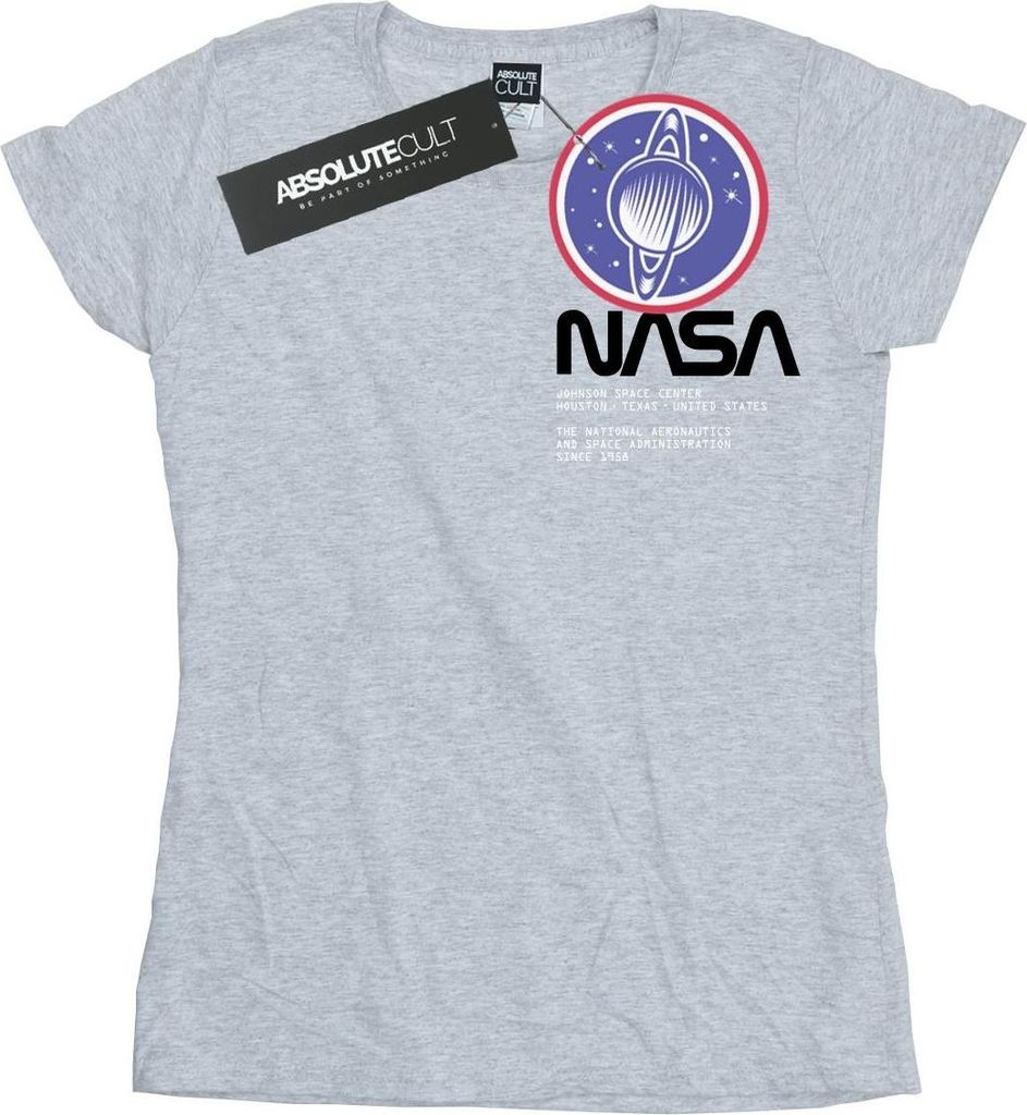 NASA - "Johnson" T-Shirt für Damen BI44661 (S) (Grau)