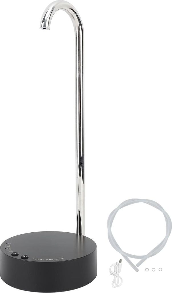 Desktop Wasserspender, Intelligenter Desktop Wasserflaschen-Spender Automatischer Trinkwasser-Spender Pumpe Elektrische Mineralwasserflaschen-Pumpe...
