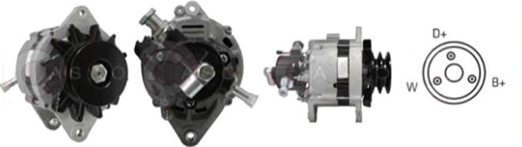 CASCO CAL45106AS Lichtmaschine Generator LiMa 70A 12V für NISSAN Patrol GR IV SUV (Y60, GR) PATROL Hardtop (K260) Patrol III/2 SUV (W260)