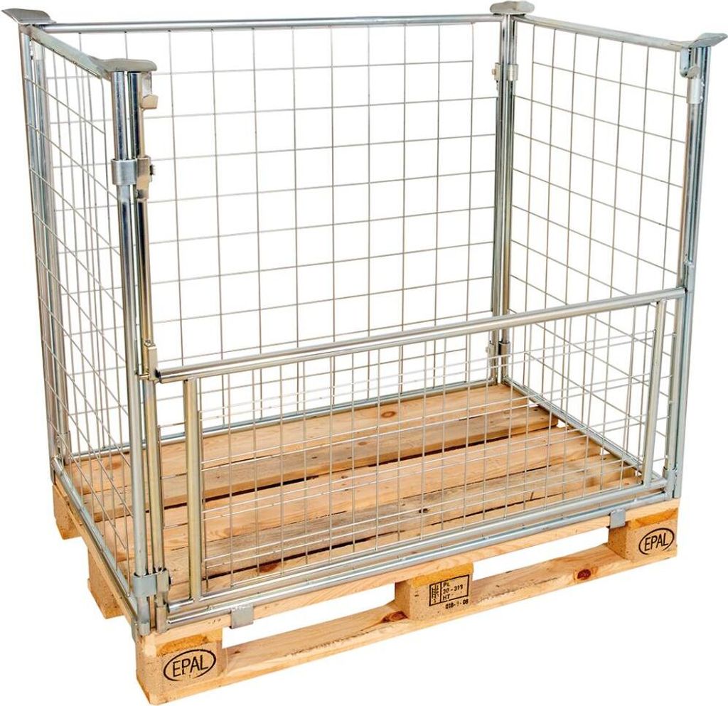 Gitteraufsatzrahmen 80cm blau verz. 10x10