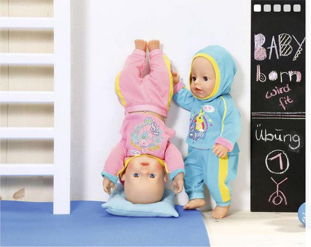 BABY born Jogginganzug, sort. Produktbild 2