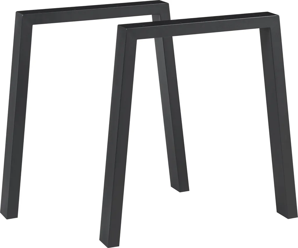 Supporto Tavolo 72x70 Kraftisried Acciaio Nero Prezzo Offerta