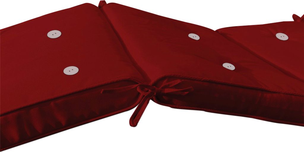 Polstrování k zahradnímu lehátku - vínové | 198 cm x 55 cm Obrázek produktu 4