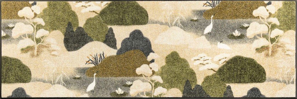 wash+dry Design Schmutzfangmatte - Zen Flow - 60 x 180 cm