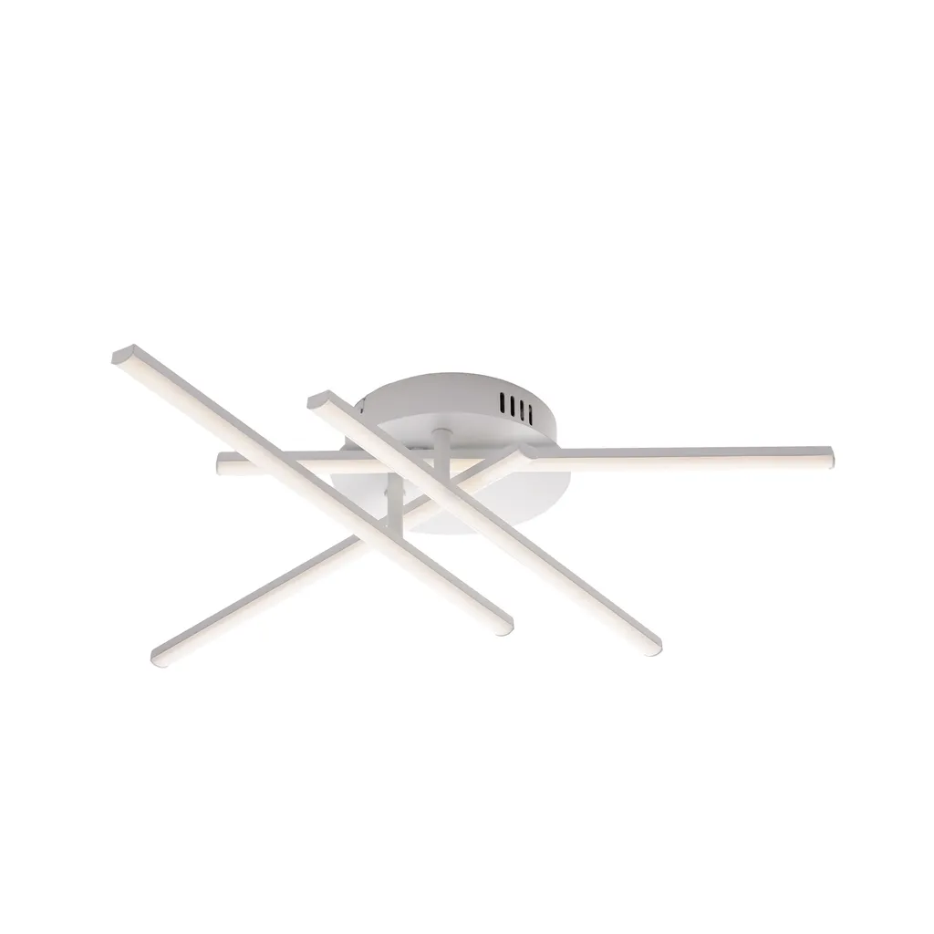 Mikado Plafoniera LED Bianca Ø65 BL276-PBC: Luce Design per Soggiorno