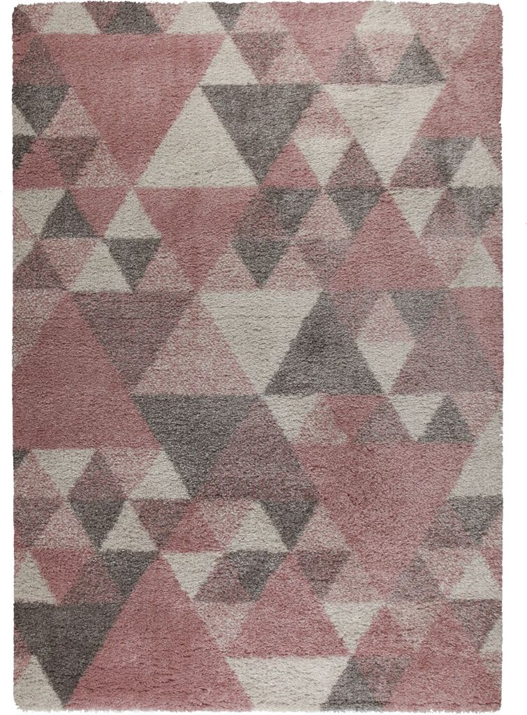 KADIMA DESIGN SENEGAL NURI 120 x 170 Grau/Rosa Farbe Rechteckig Indoor Teppich