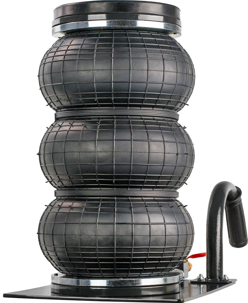 STIX Pneumatisch Wagenheber, 4000kg, Kurz Griff, Pulverlackierung, 4T, APK-4000