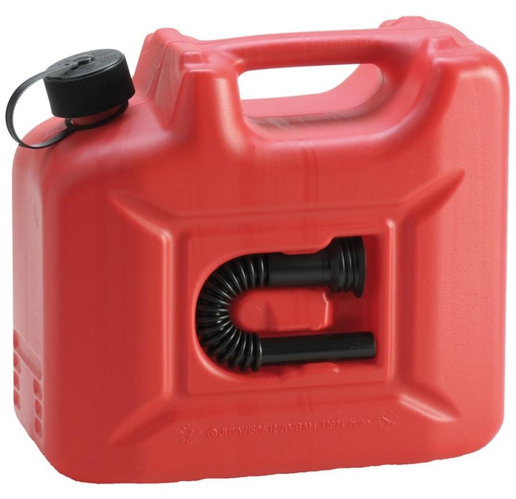 hünersdorff 801060, 10 l, Kunststoff, Schwarz, Rot, 350 mm, Produktbild 