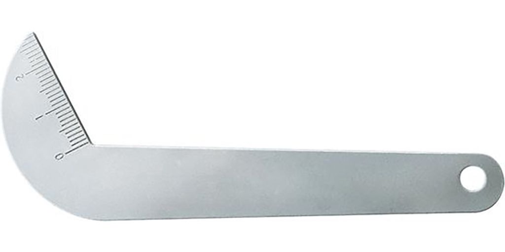 Format Spiralbohrer-Schleiflehre118Grad für Bohrer bis 50mm