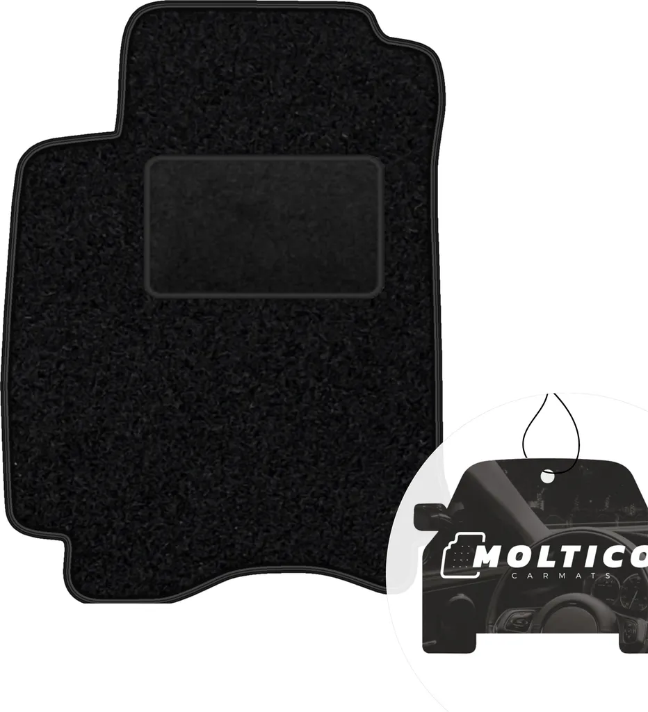 Tappetino Auto Renault Laguna II 2001-2007 - Ricambio Velours Nero