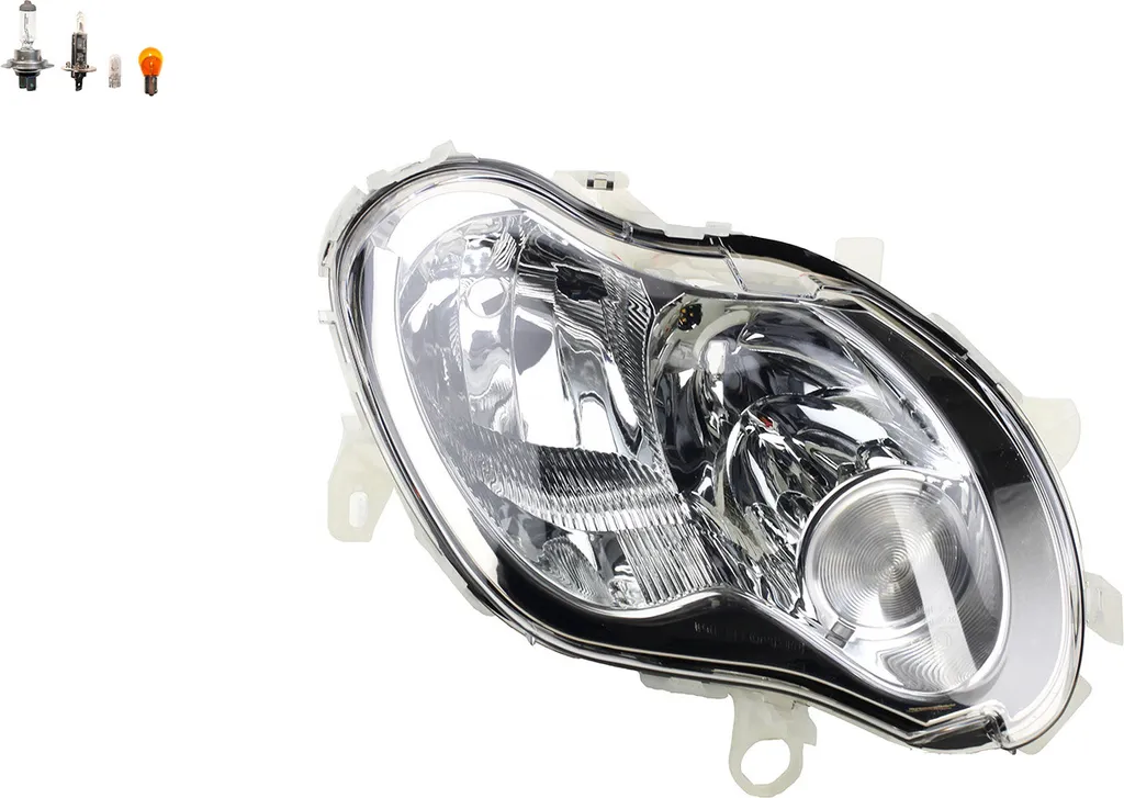 Proiettore Destro Smart 450 01/04-01/07 | Faro Johns + Lampadina Omaggio