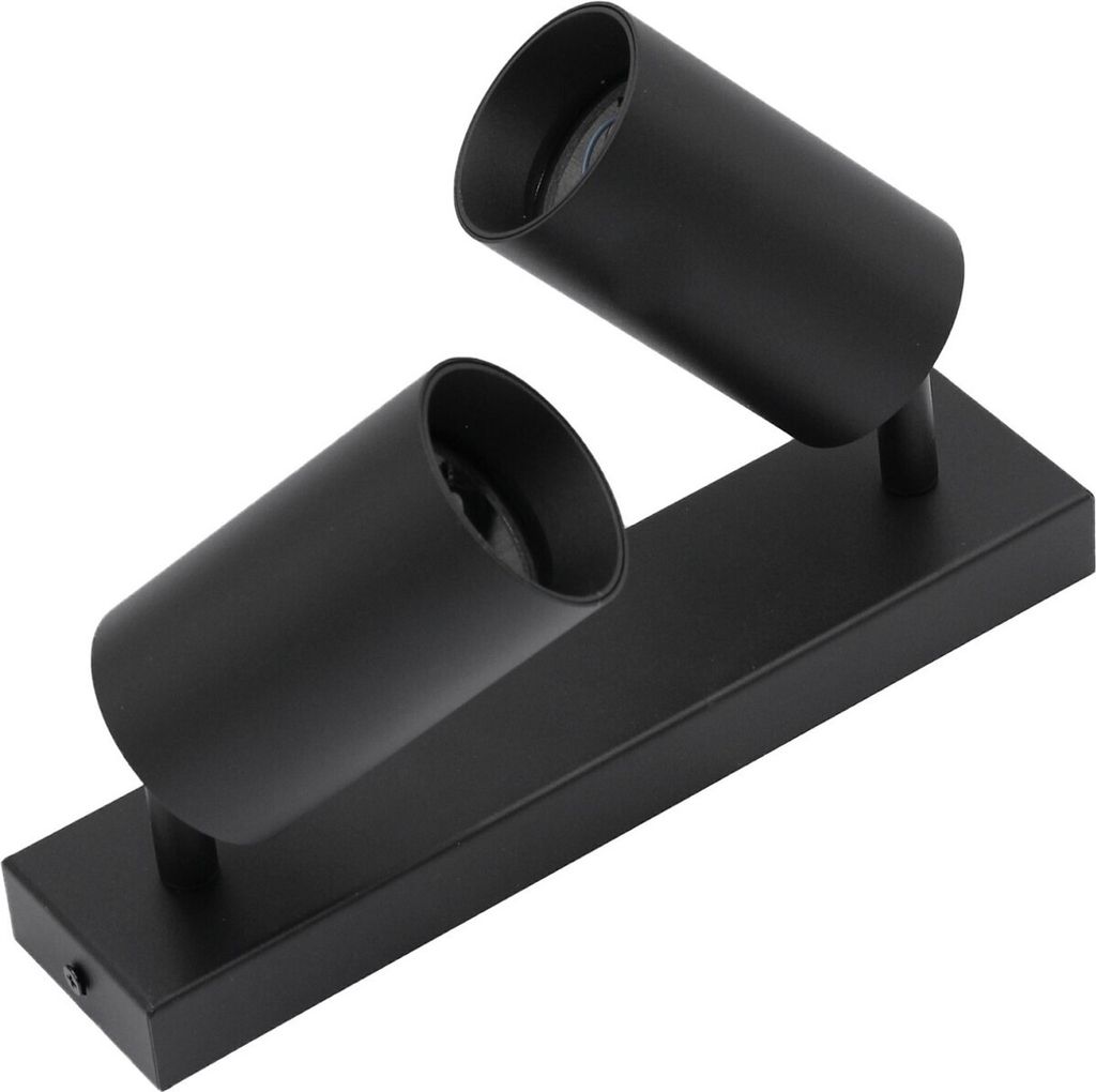 Reflektor sufitowy QUALIS czarny 2xGU10x40W metal Zdjęcie produktu 