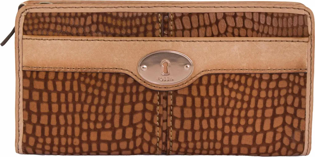 Portefeuille Fossil Maddox Cuir Marron - Fini le Désordre dans votre Sac