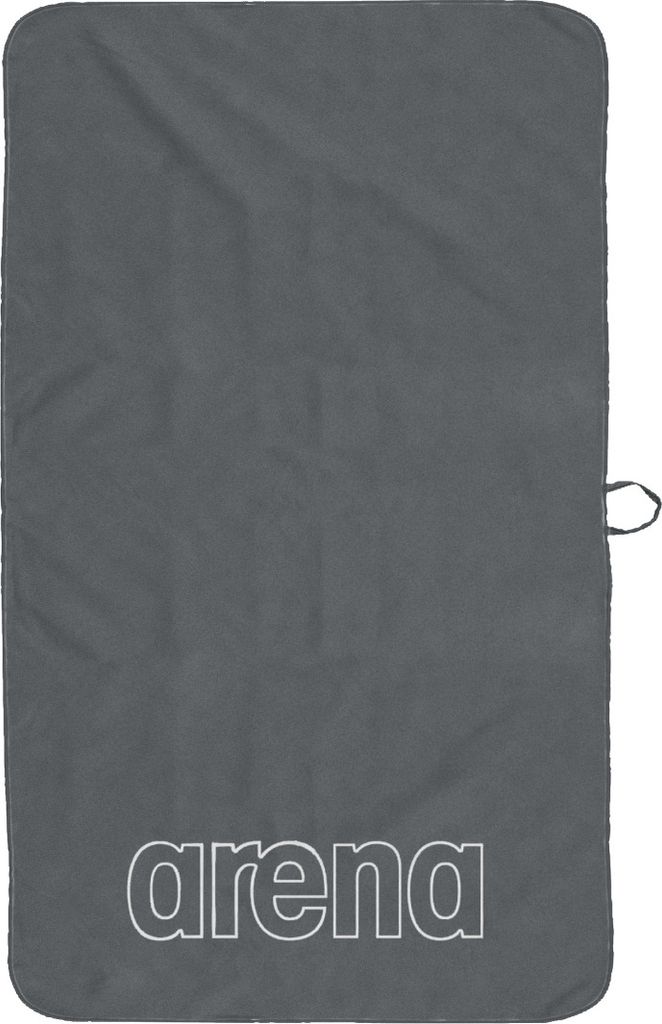 Arena Smart Plus Pool Towel Dark_Grey-Black-Whit