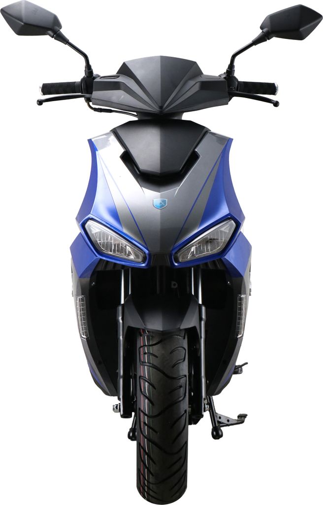 Motorroller Mustang FI 50 ccm 45 kmh EURO 5 blau-grau Produktbild 8