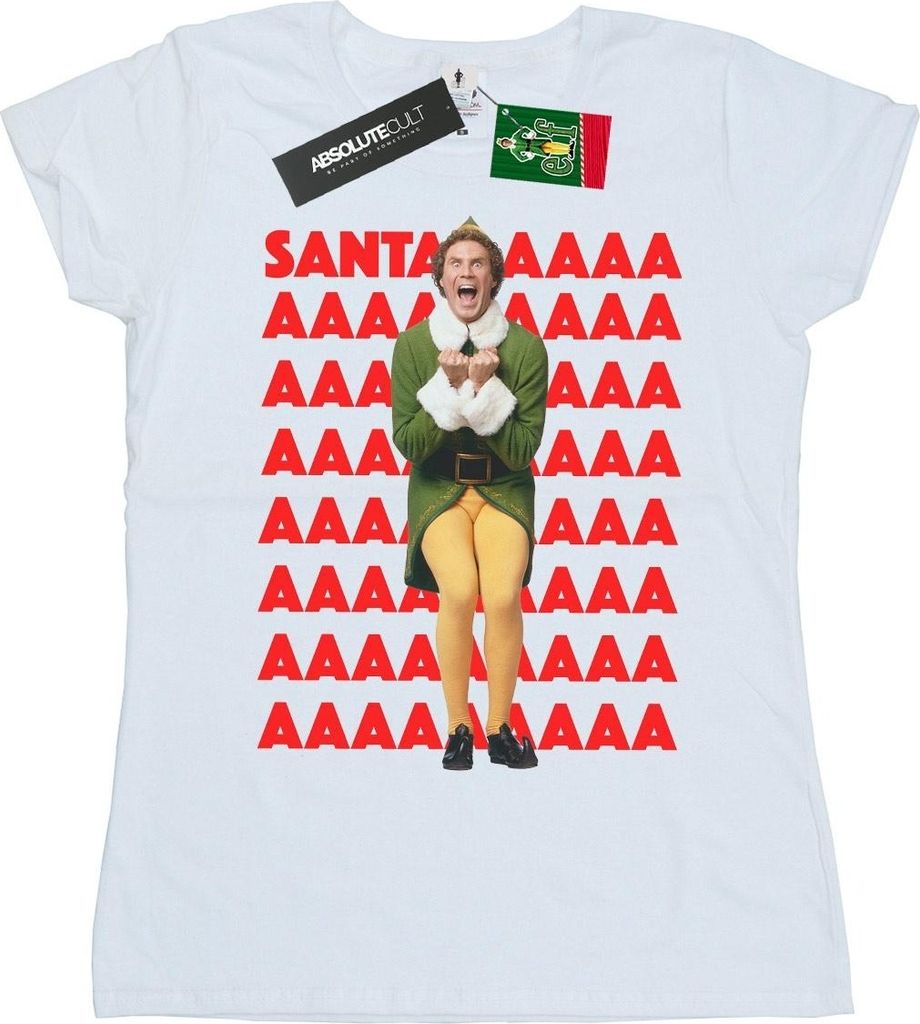 Elf - T-Shirt für Damen BI18914 (M) (Weiß)