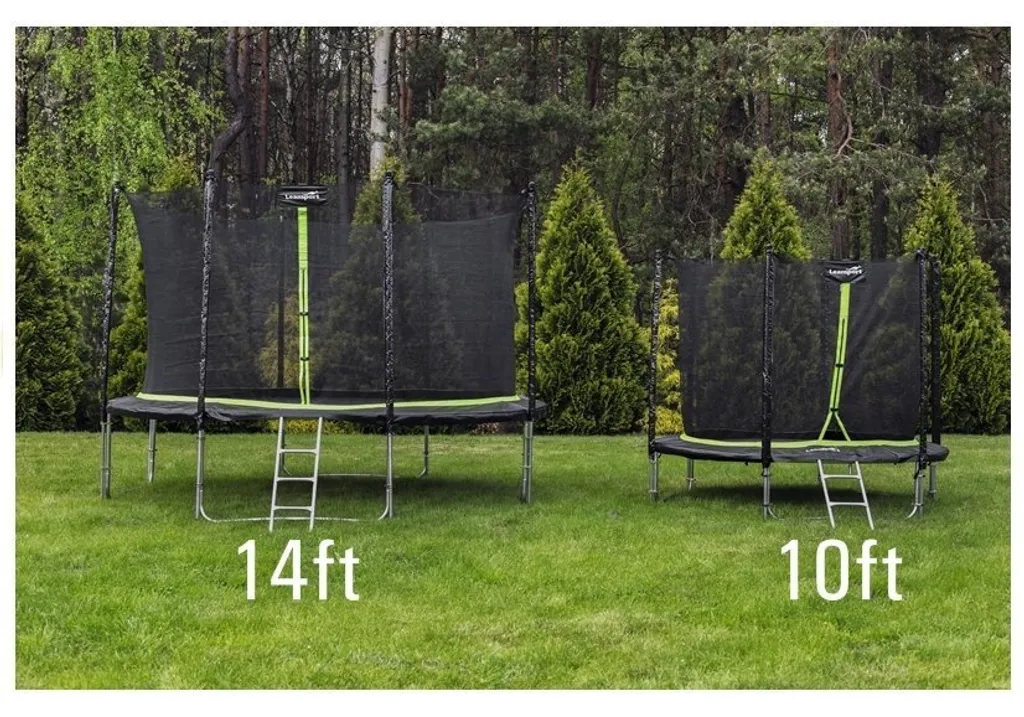 Trampoline Lean Sport PRO 14 FT - 426 cm avec Filet de Sécurité Interne - 11