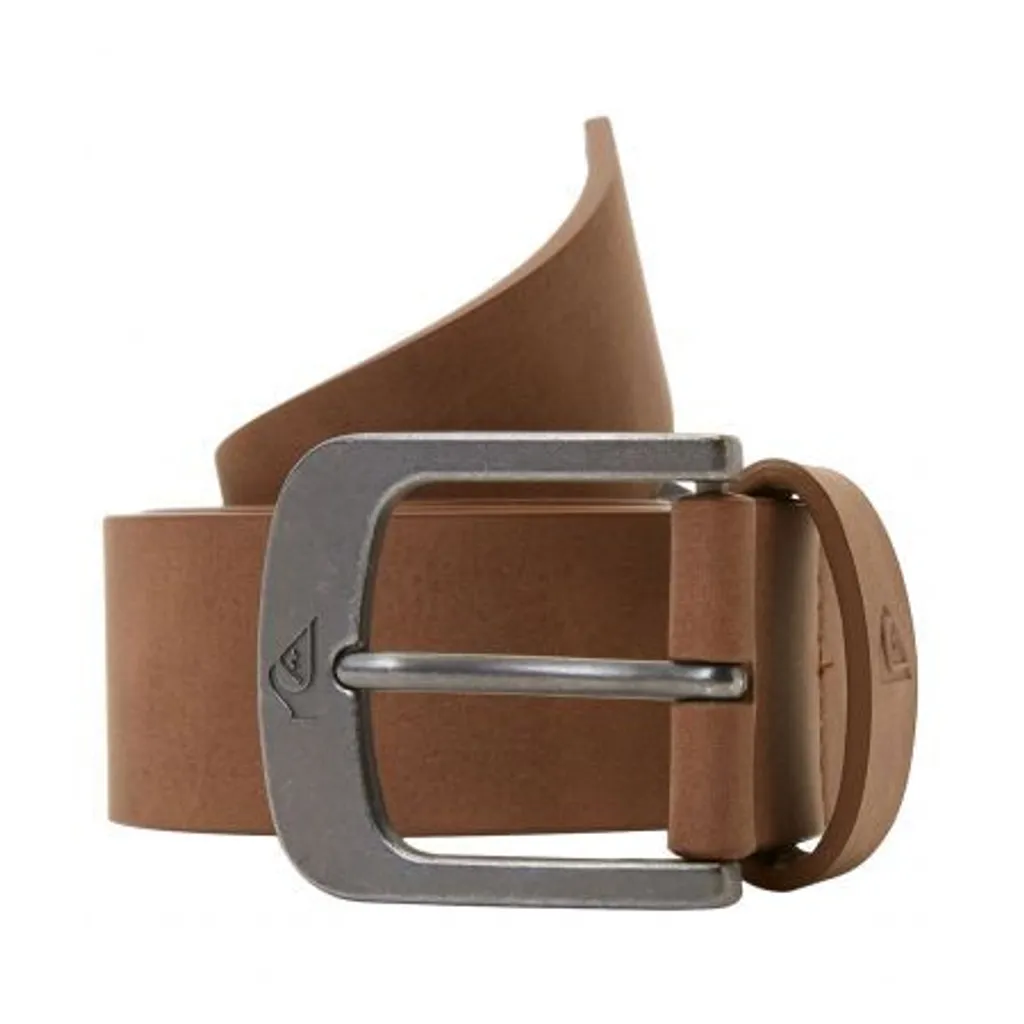 Quiksilver Main Street Ceinture en cuir marron taille S pour homme