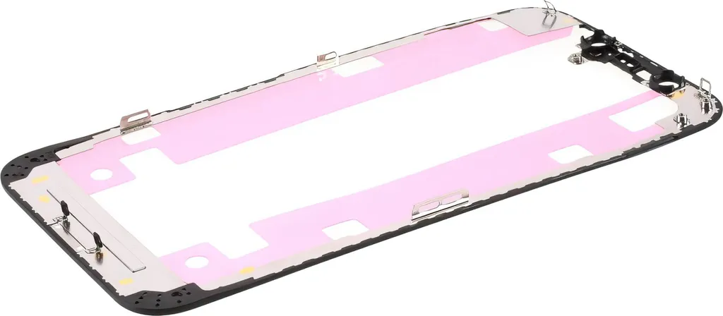 Châssis intermédiaire d'écran iPhone 12 mini OEM et son joint autocollant - 4