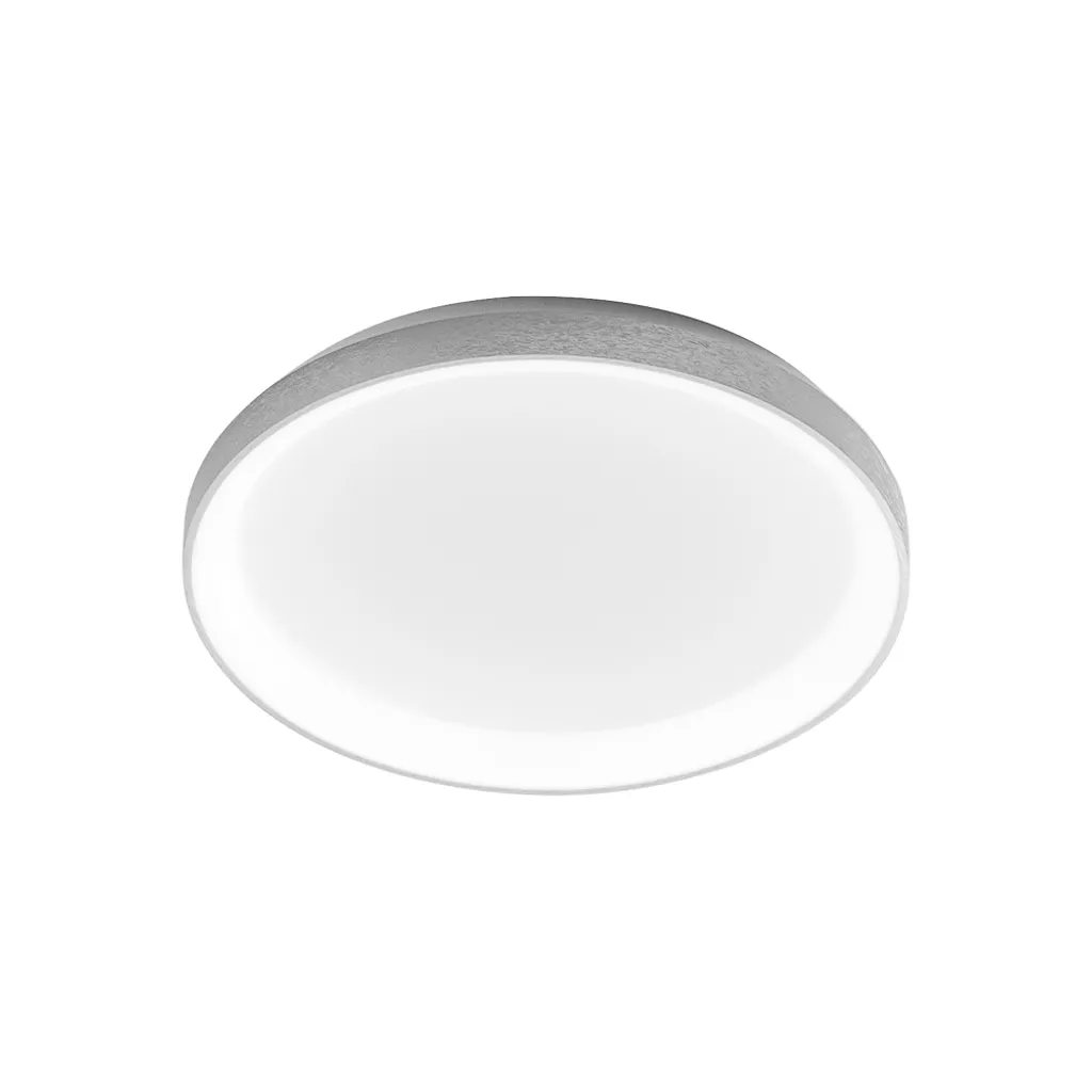 Krizia Plafonnier LED Dimmable 38W 3300lm Blanc Satiné - Design d.27cm
