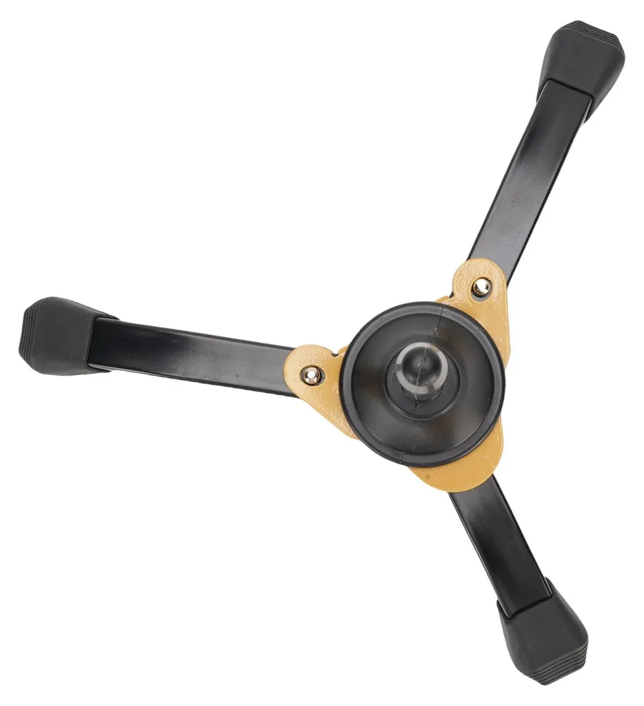 Support Saxophone Droit en Fer Noir Pliable pour Clarinette - Modèle S1