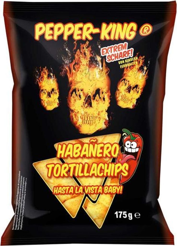 Tortillachips Pepper-King 175g Produktbild 