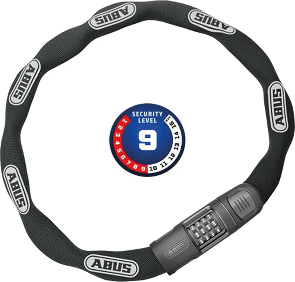 Protégez votre vélo contre le vol avec la chaîne Abus 8808C/110 à code - 3