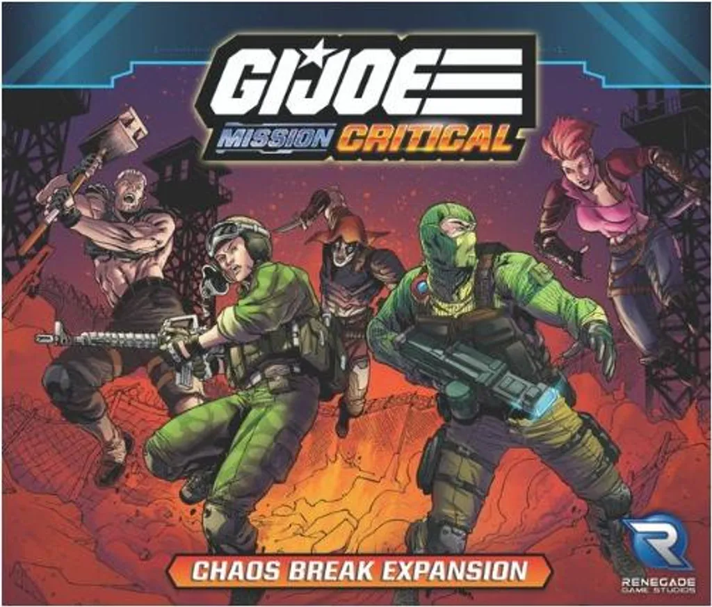 GI Joe Chaos Break Mission Critical Jeu de Figurines Tactique Version ENG