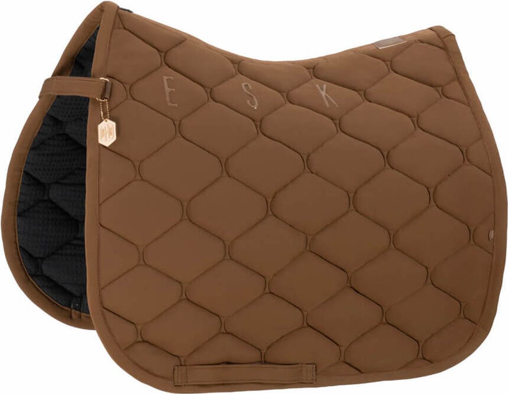 Eskadron HERITAGE Schabracke " PRO SOFT " Form - Dressur Farbe - almond