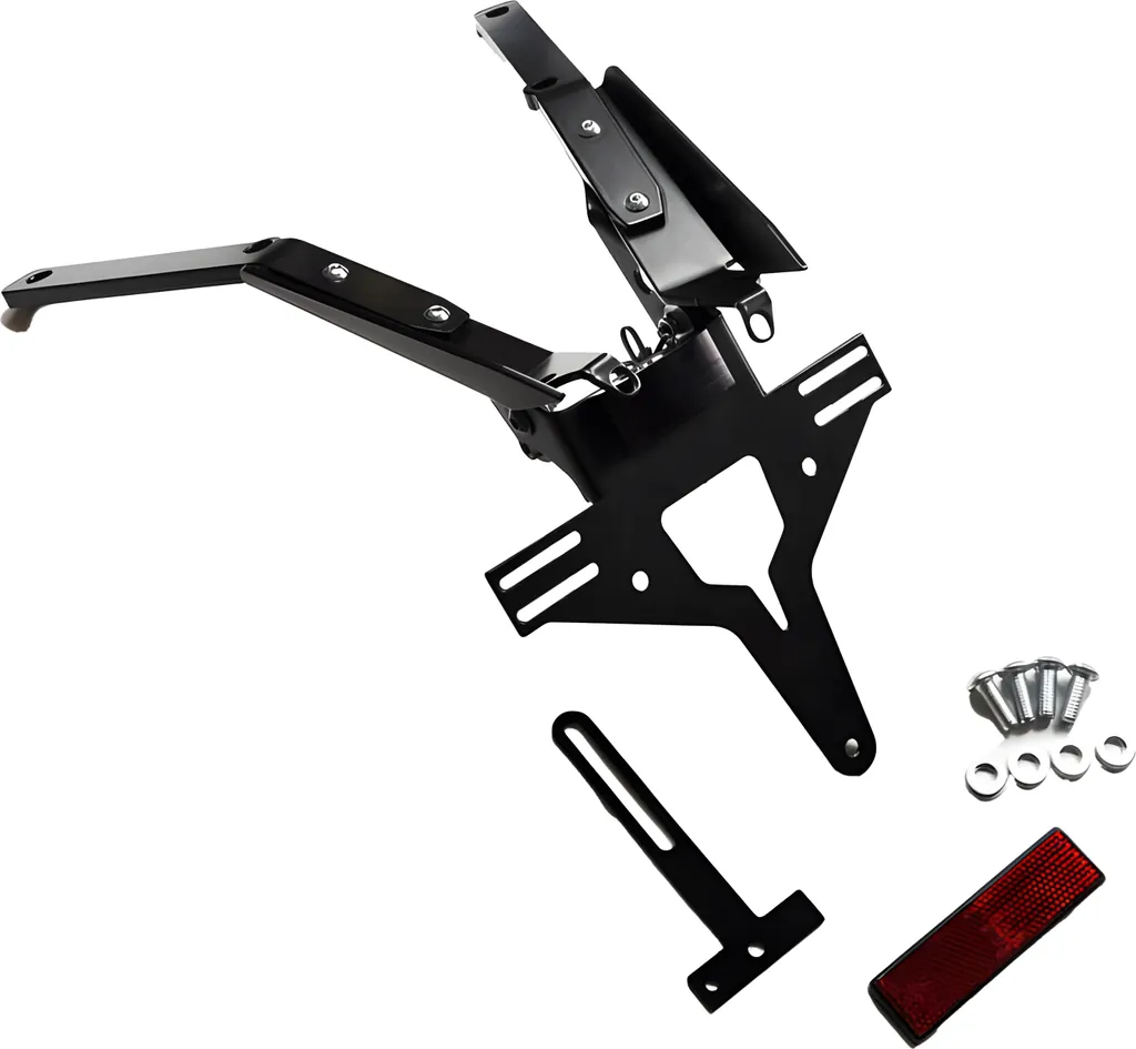 Portatarga Zieger KTM 690 SMC 08-13 | Inox Nero | Qualità Tedesca