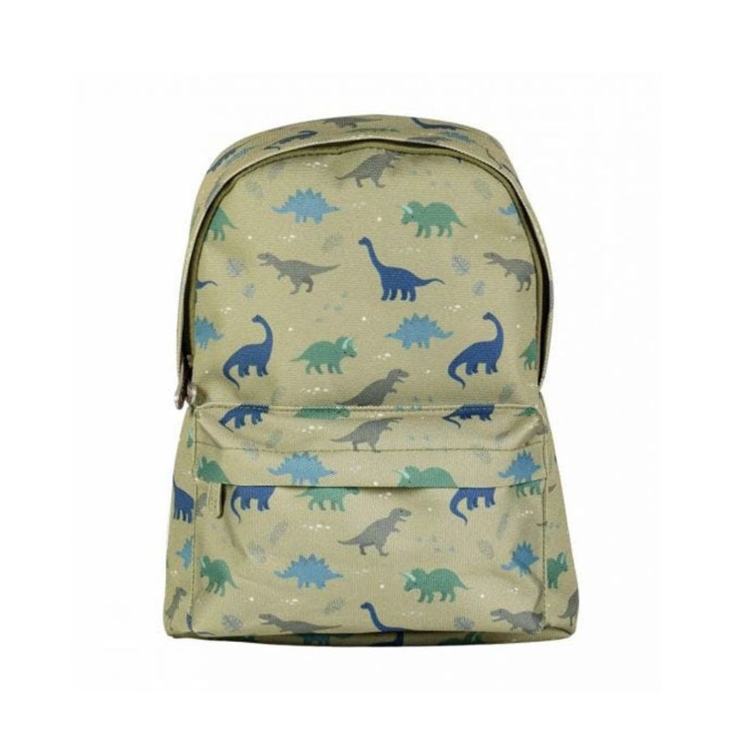 A Little Lovely Company Kindergarten Rucksack 7L Dinosaurier Hellgrün
