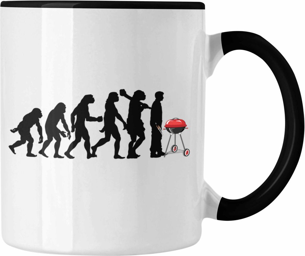 Trendation - Grillen Herzschlag Geschenk Tasse Sommer Produktbild 
