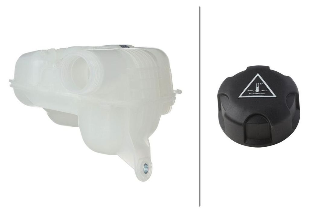 Ausgleichsbehälter Kühlmittel Kunststoff mit Deckel HELLA für u.a. BMW 2er