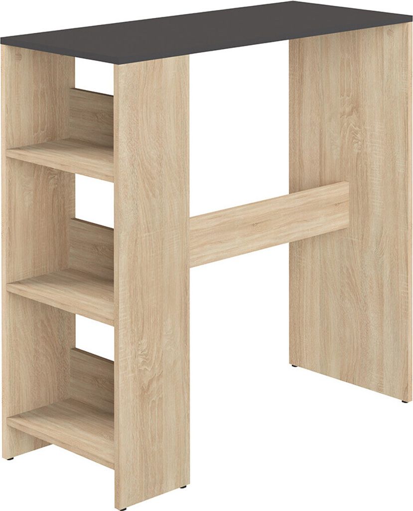 Interia Barový stôl 94 cm Fara Black - Dub Obrázok produktu 