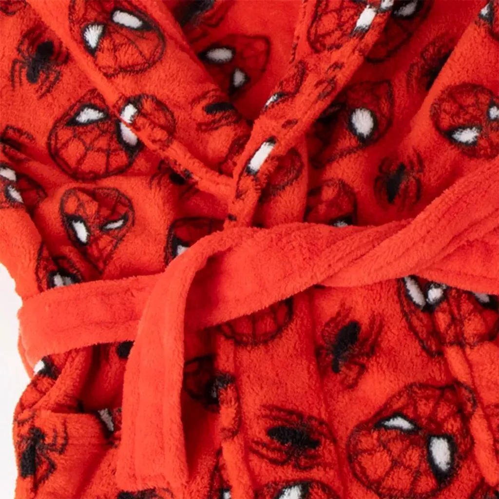 Accappatoio Spiderman Rosso Cerda Group 8 Anni - Originale Marvel - 10