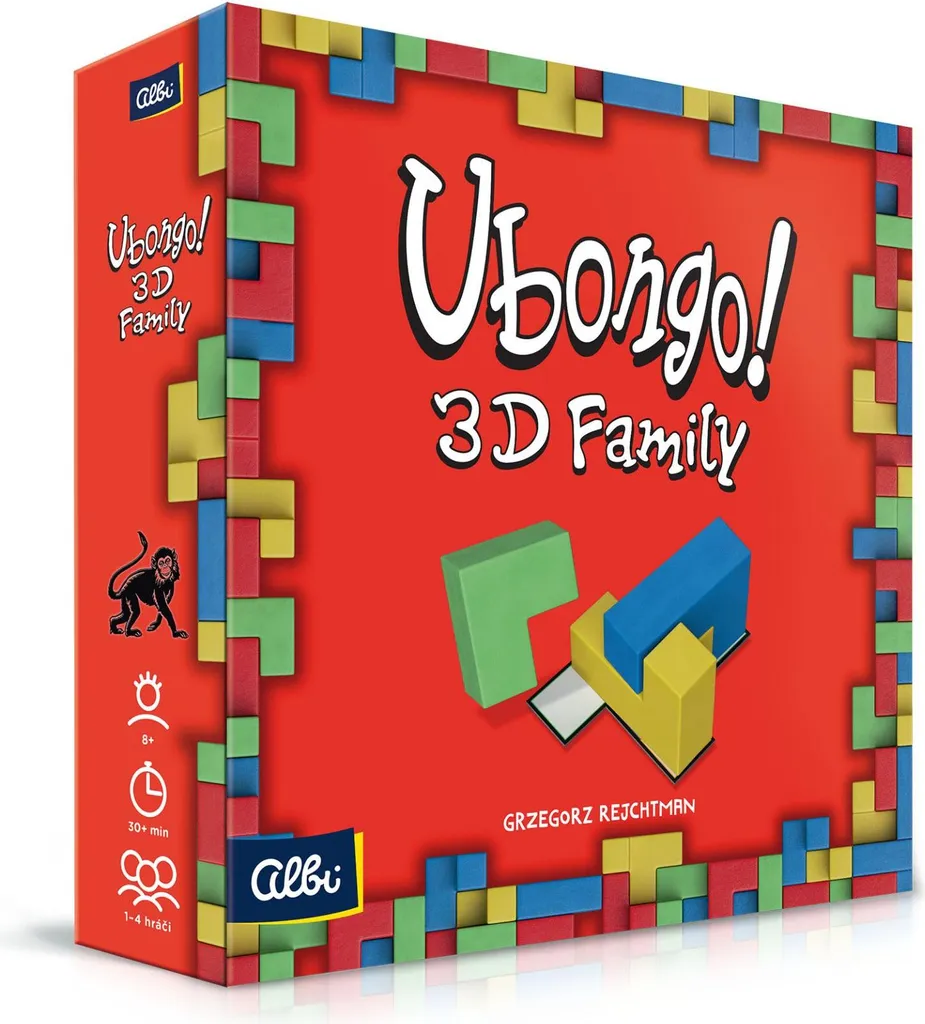 Jeu de société Ubongo 3D Famille : un puzzle de rapidité et stratégie